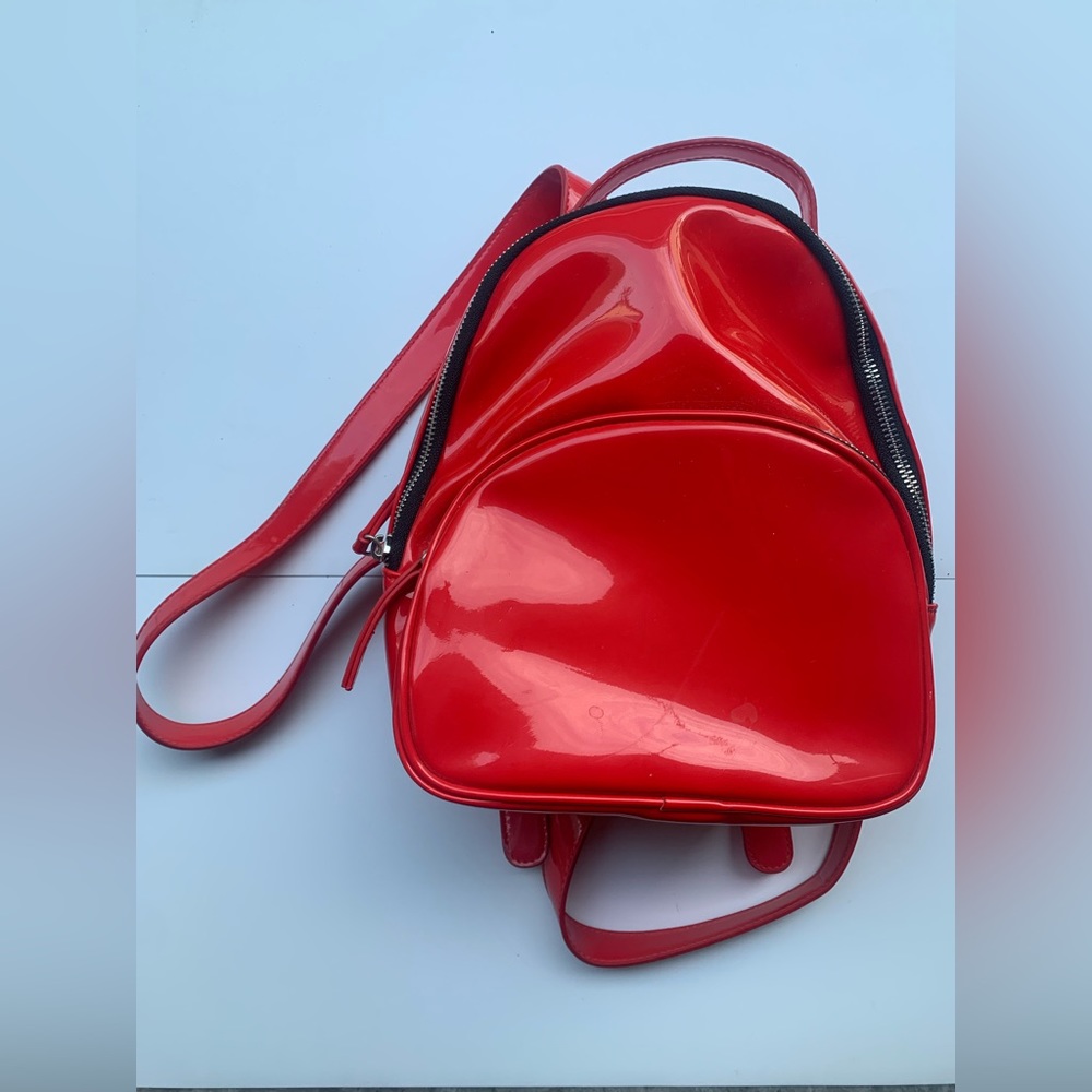 RED Flashy Backpack